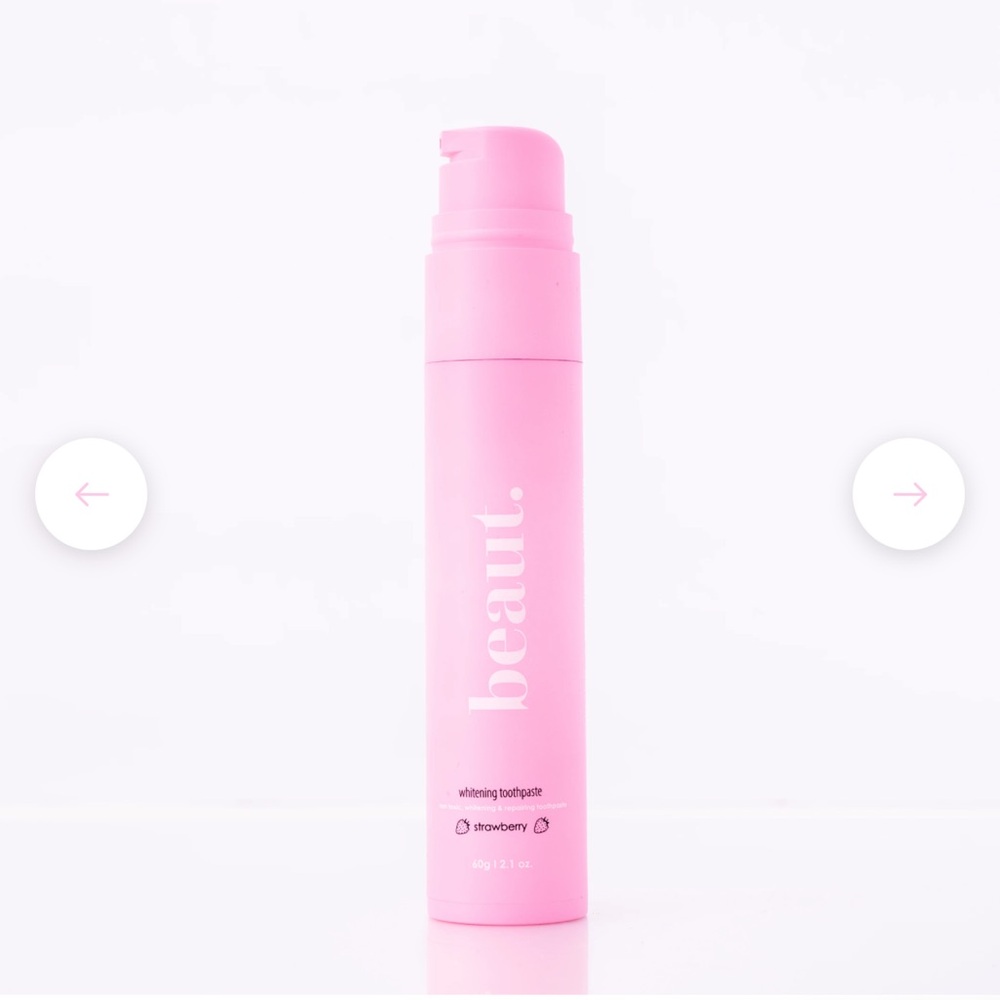 Beaut Strawberry Whitening Toothpaste
